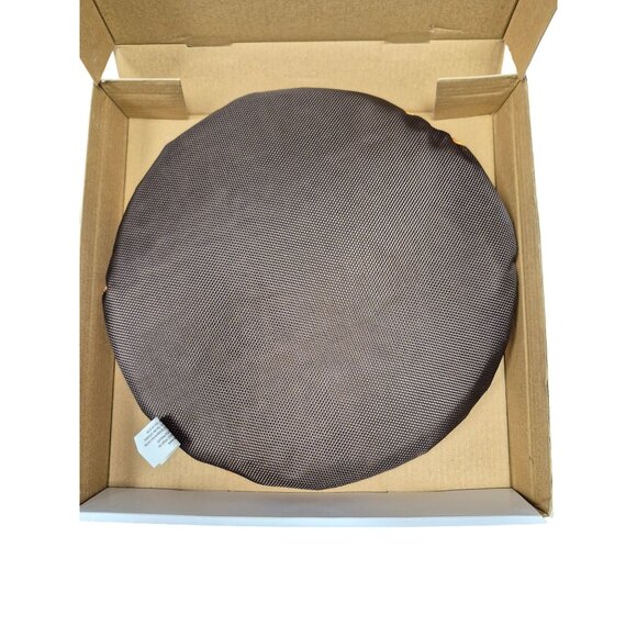 Fabdog 10" Pizza Squeaky Dog Toy - Pepperoni Design - Durable Plush Material - Picture 7 of 8